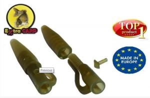 Extra carp Záveska Lead clip with Tail Rubber 10ks